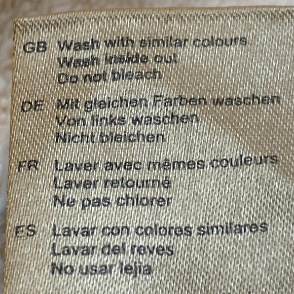 Scotch & Soda Women's Cream Long Sleeve Open Front Cardigan Sweater Size L - Picture 4 of 7